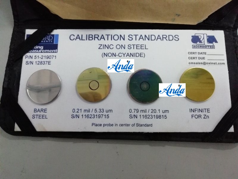 牛津鍍層標準片Zn/Fe